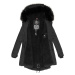 Dámská zimní dlouhá bunda/kabát Luluna Princess Navahoo - NAVY