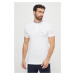 Polo tričko Tommy Hilfiger bílá barva, MW0MW34752