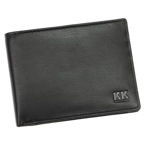 Pánská kožená peněženka Money Kepper KK 12 černá