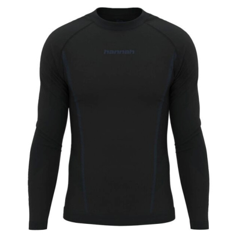 Hannah THERMO ACTIVE TS L/S Pánské funkční tričko, černá, velikost S/M