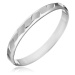Prsten ze stříbra 925 - lesklé zbroušené tvary