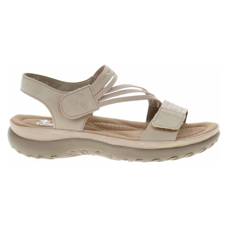 Dámské sandály Rieker 64870-62 beige