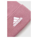 Čepice adidas Performance růžová barva, z husté pleteniny