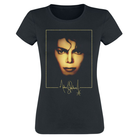 Michael Jackson Portrait Dámské tričko černá
