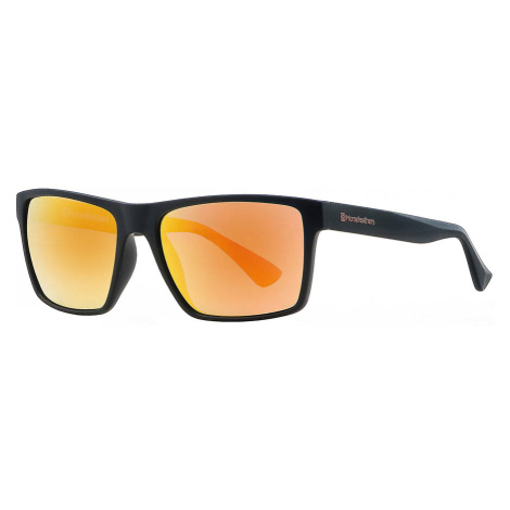 Horsefeathers Sluneční brýle Merlin - matt černá/mirror oranžová