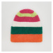 Reserved - Pruhovaná čepice beanie - Vícebarevná