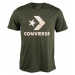 Converse CAMO FILL GRAPPHIC TEE Pánské tričko, khaki, velikost