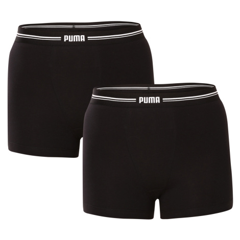 2PACK dámské kalhotky s nohavičkou Puma černé (701221342 001)