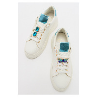LuviShoes SPAY White Women's Sports Sneakers