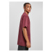 Heavy Oversized Tee - cherry