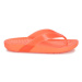 Crocs Crocs Splash Glossy Flip Oranžová