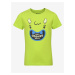Zelené dětské tričko ALPINE PRO OSTEWO