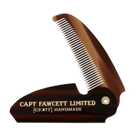 Captain Fawcett Skládací hřeben na knír CF.87