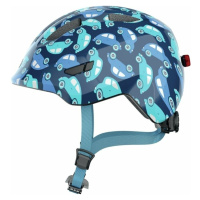 Abus Smiley 3.0 LED Blue Car Dětská cyklistická helma