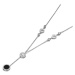 Victoria Filippi Stainless Steel Ocelový náhrdelník Ronalda - chirurgická ocel, zirkon NHN20263-