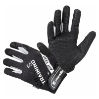 Fitness rukavice inSPORTline Taladaro černo-bílá