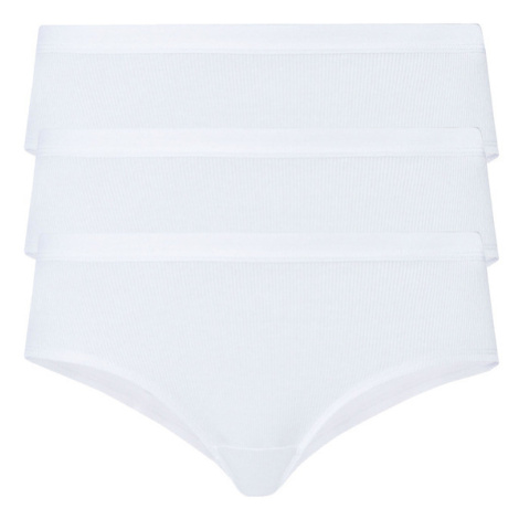 esmara® Dámské kalhotky s BIO bavlnou, 3 kusy (bílá)