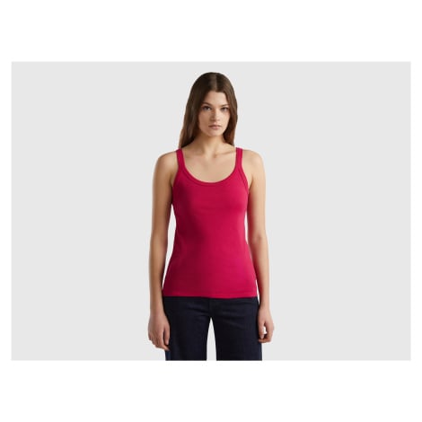 Benetton, Cherry Tank Top In Pure Cotton United Colors of Benetton