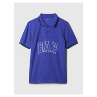 Tmavě modré klučičí polo tričko GAP s logem