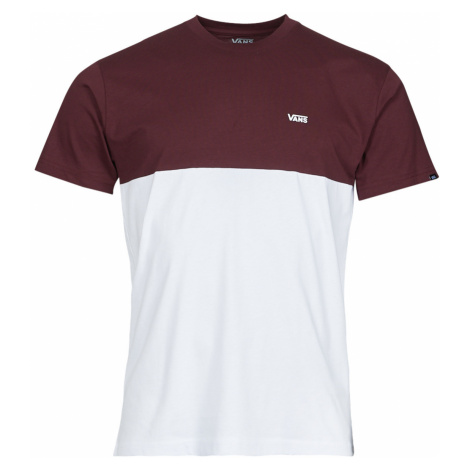 Vans COLORBLOCK TEE Bílá