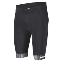 SCOTT Cyklistické kalhoty krátké bez laclu - RC TEAM ++ - černá/bílá