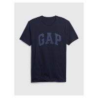 Tmavě modré unisex tričko GAP