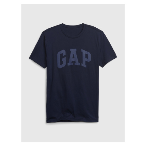 Tmavě modré unisex tričko GAP