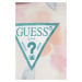 Dětské bavlněné šaty Guess modrá barva, mini, oversize, K5RK08 KA6R4