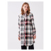 LC Waikiki Shirt Collar Plaid Long Sleeve Women's Tunic