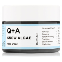 Q+A Snow Algae výživný hydratační krém pro suchou až velmi suchou citlivou pleť 50 g