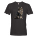 Pánské tričko s potiskem kočky - tričko pro milovníky koček
