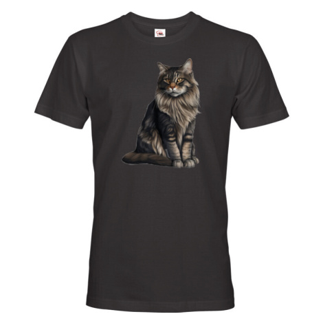 Pánské tričko s potiskem kočky - tričko pro milovníky koček BezvaTriko