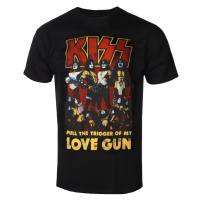 Tričko metal pánské Kiss - Love Gun - ROCK OFF - KISSTS10MB