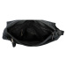 Stylový městský dámský koženkový batoh Sonleada, černá
