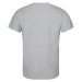 Pánské bavlněné tričko Kilpi TYPON světle šedá