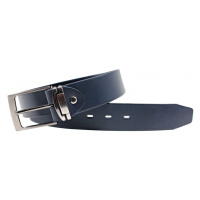 Penny Belts Pánský kožený opasek 234-PR56 modrý