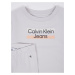 Světle šedá dětská tepláková souprava Calvin Klein Jeans