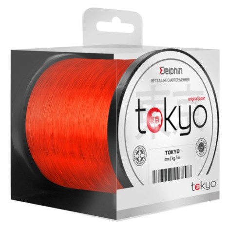 Delphin Vlasec Tokyo oranžový - 0,369mm 300m