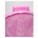 Růžový batoh Transparent Lace
