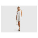 Benetton, Sleeveless Dress In Pure Linen