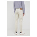 Kalhoty Polo Ralph Lauren pánské, béžová barva, přiléhavé
