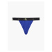 Modrá dámská tanga Calvin Klein Underwear