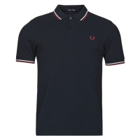 Fred Perry TWIN TIPPED FRED PERRY SHIRT Modrá