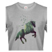 Pánské tričko - s potiskem koně