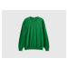 Benetton, Crew Neck Sweater In 100% Cotton