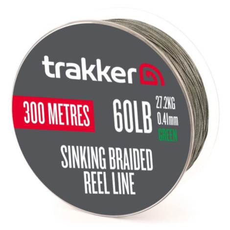 Trakker kmenová šňůra sinking braid reel line 300 m - 0,41 mm 27,2 kg 60 lb