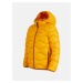 Bunda peak performance jr helium down hood jacket žlutá