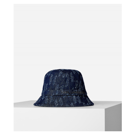 Klobouk karl lagerfeld k/skuare bucket hat černá