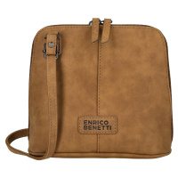 Enrico Benetti Kensi crossbody taška z PU kůže - camel