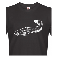 Vtipné triko s potiskem pro rybáře s motivem Sumce - Sumec na triku bude vždy připomenutím vašic